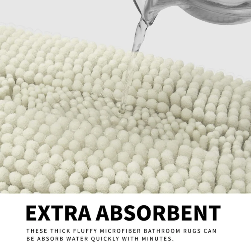 Easy-Going Plush Runner Rug 70x24 NWT Anti-Slip, Washable